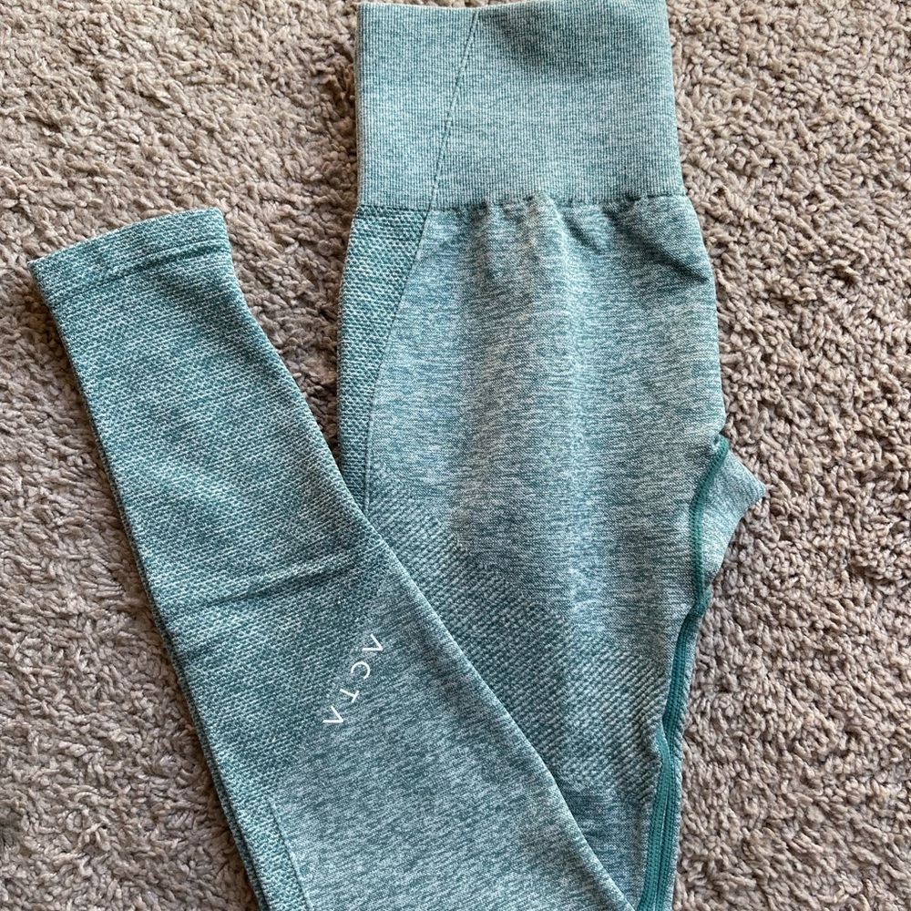 teal acta leggings - Picture 1 of 1